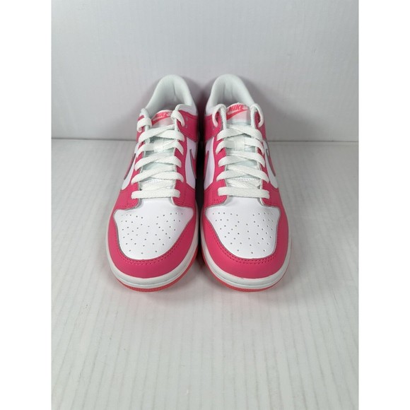 Nike Dunk Low GS Laser Fuchsia Pink Size 5Y FB9109-102 BRAND NEW - Picture 2 of 8